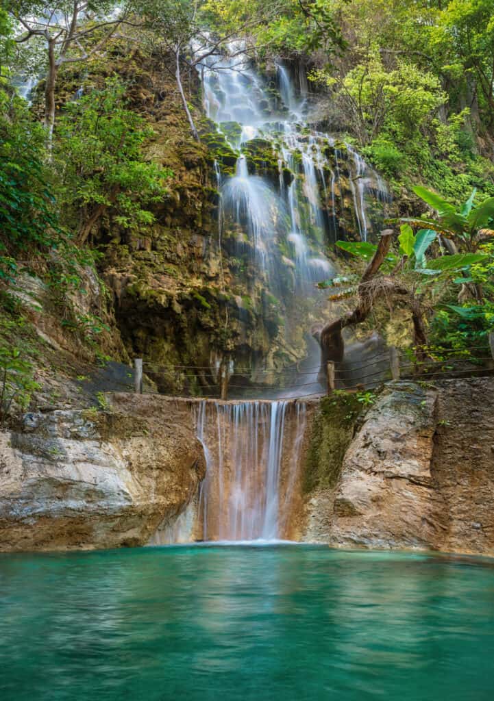 Waterfall in Tolantongo