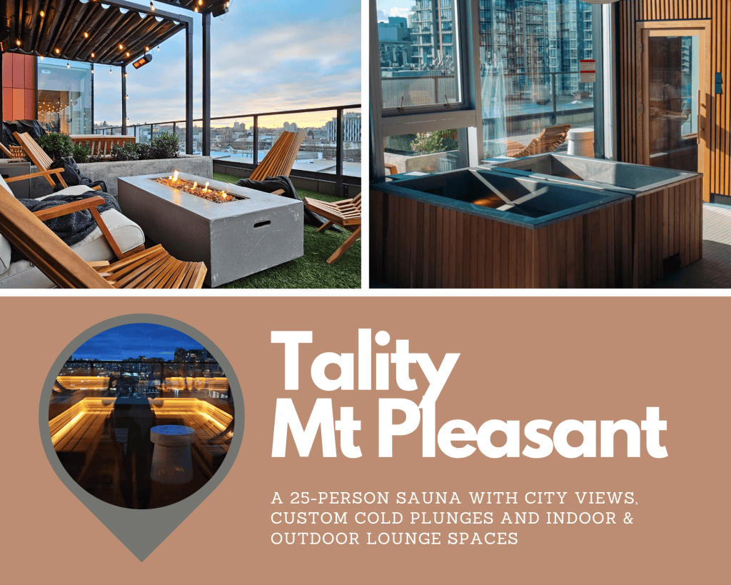 Mt Pleasant Sauna and cold plunge