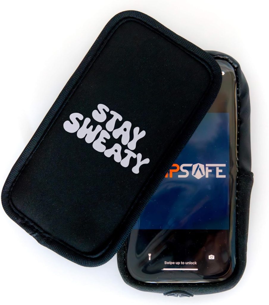 Thermal sauna phone case with heat protection