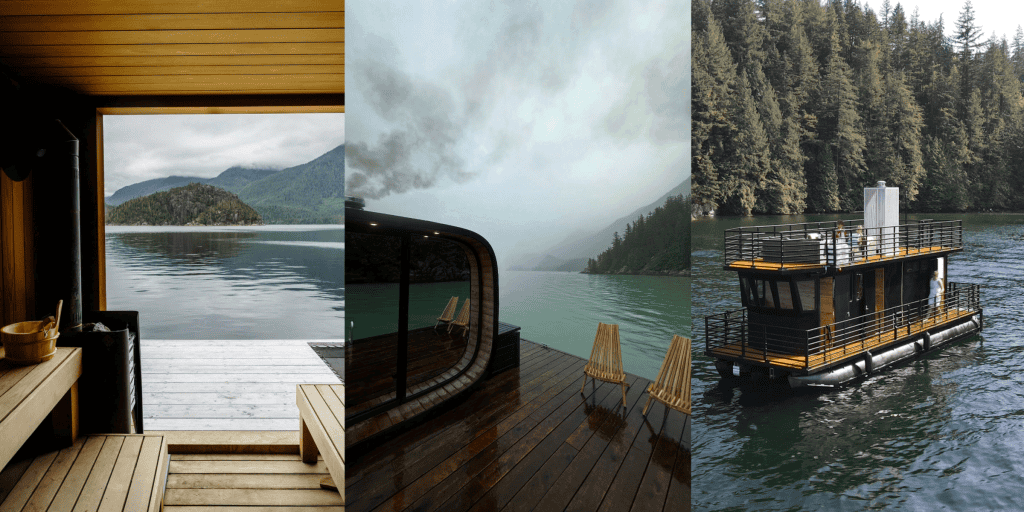 Floating Saunas of the West Coast