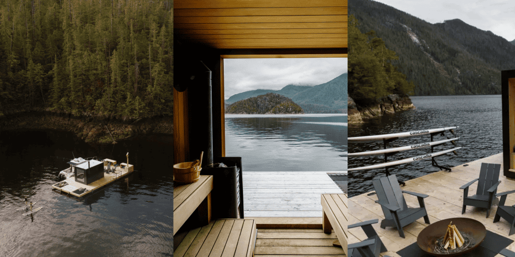 Tofino Resort + Marina Floating Sauna